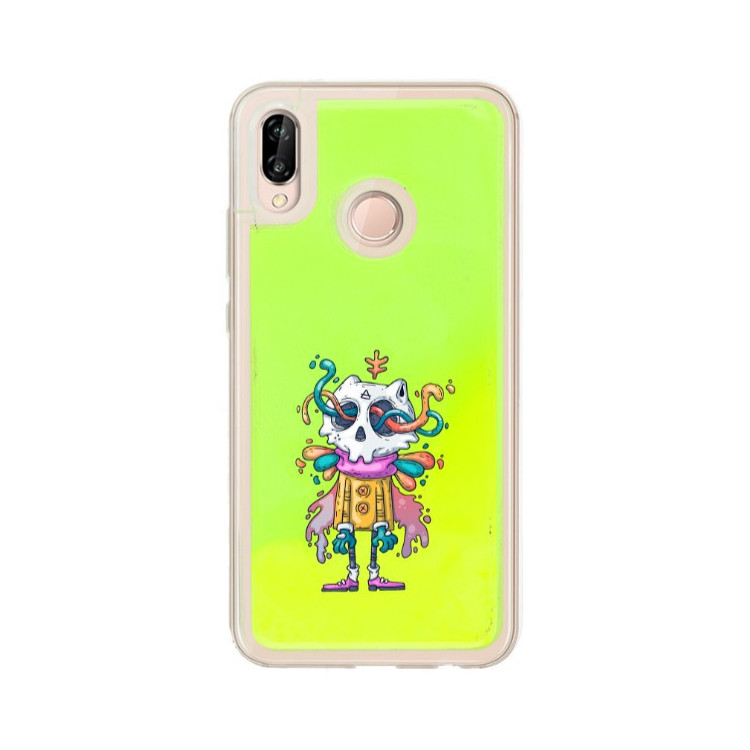 ETUI LIQUID NEON NA TELEFON HUAWEI P20 LITE ZIELONY ST_CBR-2020-2-207