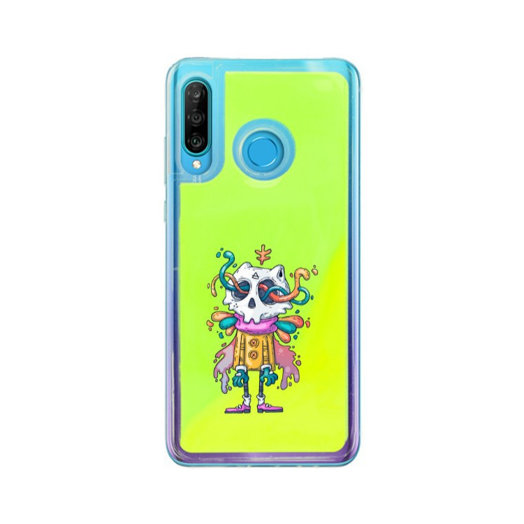 ETUI LIQUID NEON NA TELEFON HUAWEI P30 LITE ZIELONY ST_CBR-2020-2-207