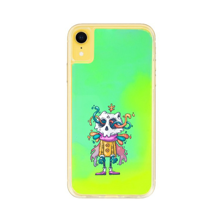 ETUI LIQUID NEON NA TELEFON APPLE IPHONE XR ZIELONY ST_CBR-2020-2-207