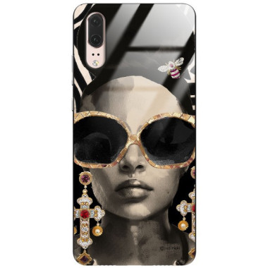 Etui Huawei P20, ST_JODI-PEDRI-2021-2-201 Wzory - FunnyCase