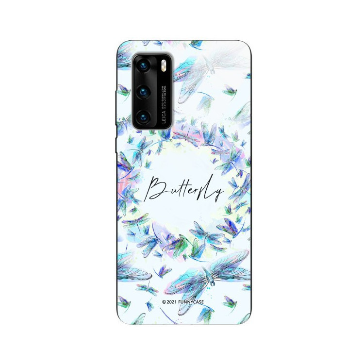 Etui Huawei P40, ST_SPRING-2021-2-200 Wzory - FunnyCase