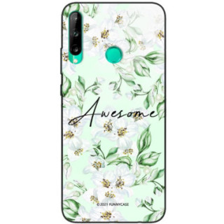 Etui Huawei P40 LITE E / Y7P, ST_SPRING-2021-2-202 Wzory - FunnyCase