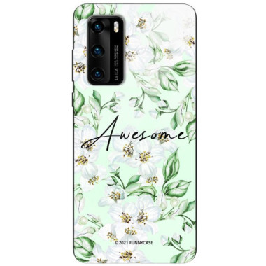 Etui Huawei P40, ST_SPRING-2021-2-202 Wzory - FunnyCase