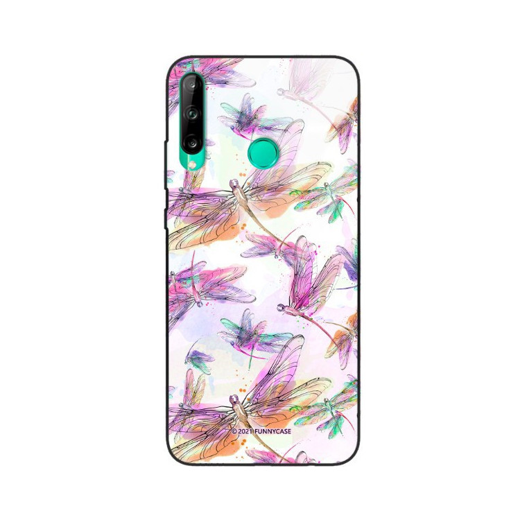 Etui Huawei P40 LITE E / Y7P, ST_SPRING-2021-2-203 Wzory - FunnyCase