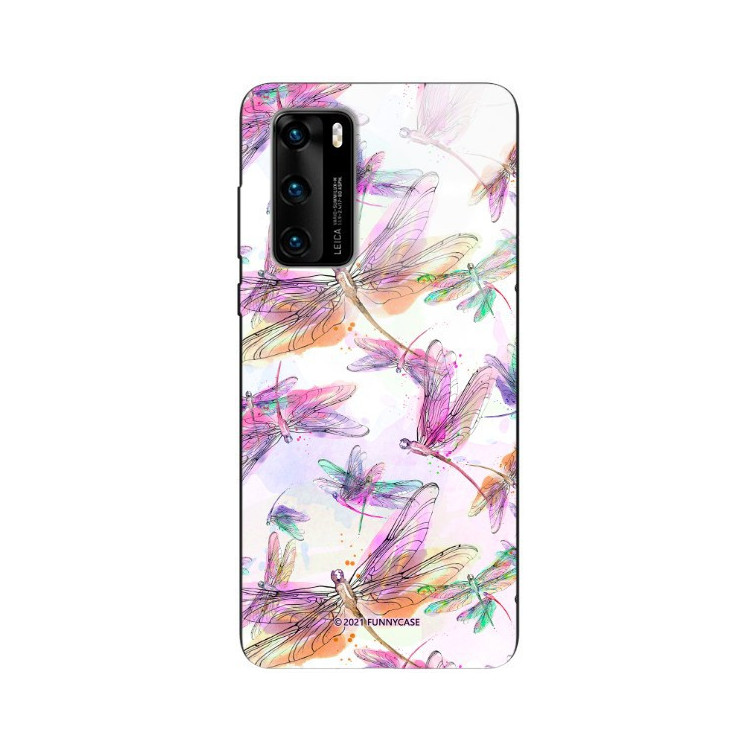 Etui Huawei P40, ST_SPRING-2021-2-203 Wzory - FunnyCase