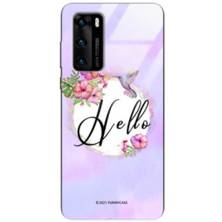 Etui Huawei P40, ST_SPRING-2021-2-204 Wzory - FunnyCase