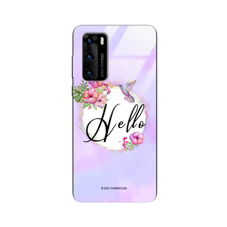 Etui Huawei P40, ST_SPRING-2021-2-204 Wzory - FunnyCase