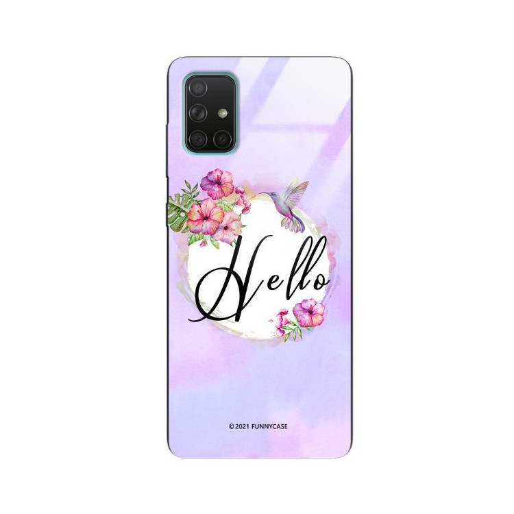 Etui Samsung GALAXY A71, ST_SPRING-2021-2-204 Wzory - FunnyCase