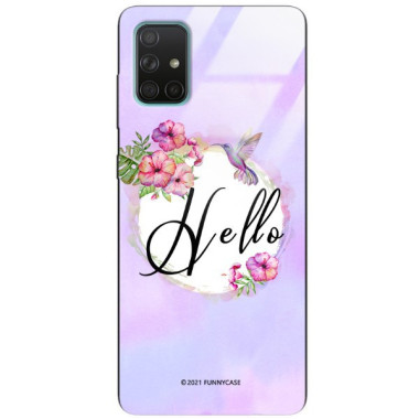 Etui Samsung GALAXY A71, ST_SPRING-2021-2-204 Wzory - FunnyCase