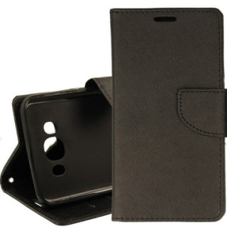Etui Samsung GALAXY J7 2016, Book Fancy Czarny - FunnyCase
