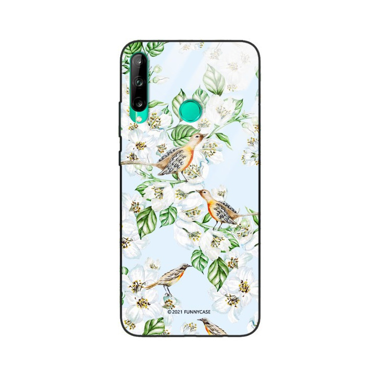 Etui Huawei P40 LITE E / Y7P, ST_SPRING-2021-2-205 Wzory - FunnyCase