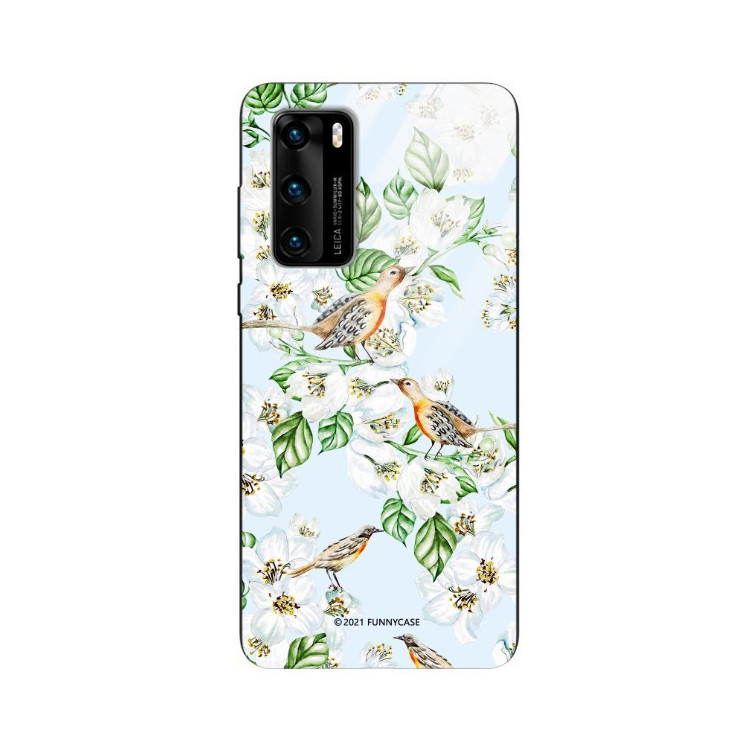 Etui Huawei P40, ST_SPRING-2021-2-205 Wzory - FunnyCase