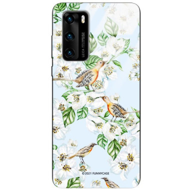 Etui Huawei P40, ST_SPRING-2021-2-205 Wzory - FunnyCase