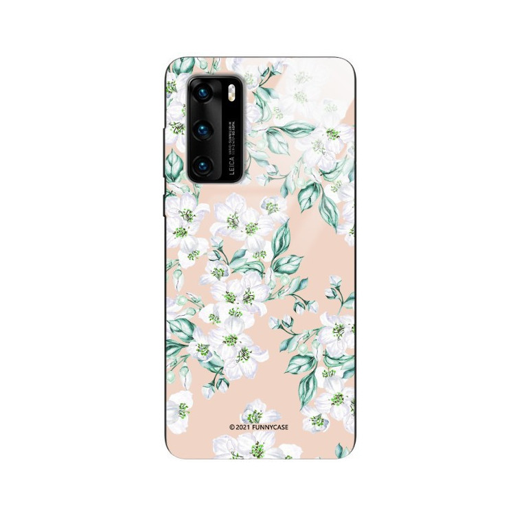 Etui Huawei P40, ST_SPRING-2021-2-207 Wzory - FunnyCase