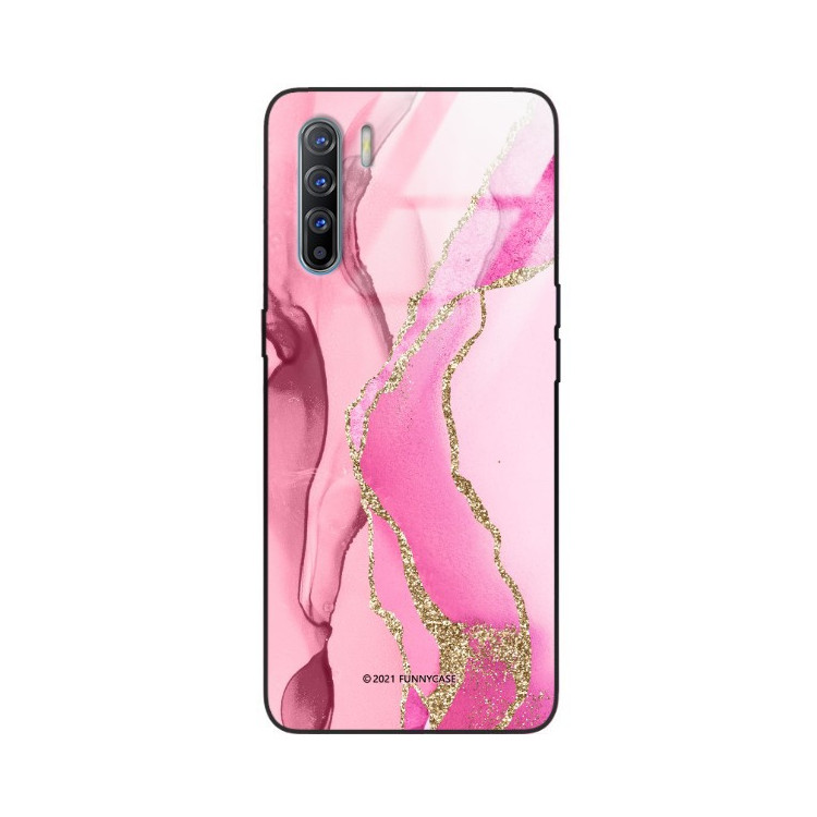 ETUI BLACK CASE GLASS NA TELEFON OPPO A91 / RENO 3 ST_AGST-200