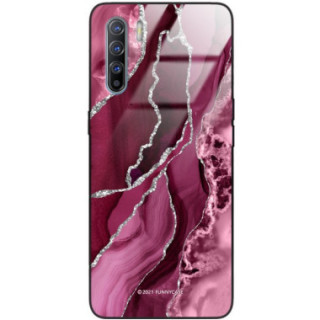 Etui Oppo A91 / RENO 3, ST_AGST-201 Wzory - FunnyCase