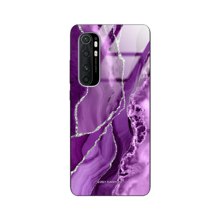 ETUI BLACK CASE GLASS NA TELEFON XIAOMI MI NOTE 10 LITE ST_AGST-202