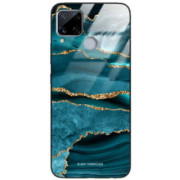 ETUI BLACK CASE GLASS NA TELEFON REALME C15 ST_AGST-205