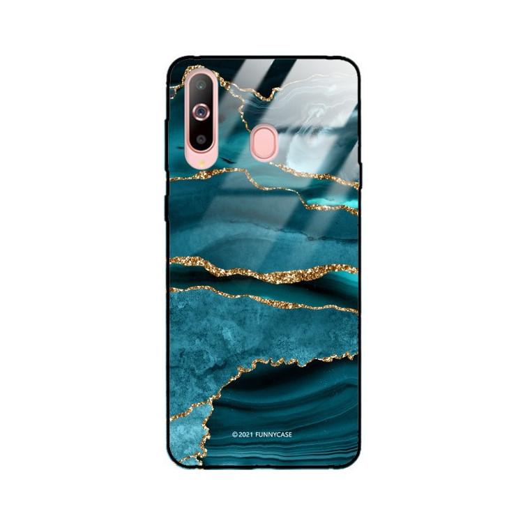 ETUI BLACK CASE GLASS NA TELEFON SAMSUNG GALAXY A60 ST_AGST-205