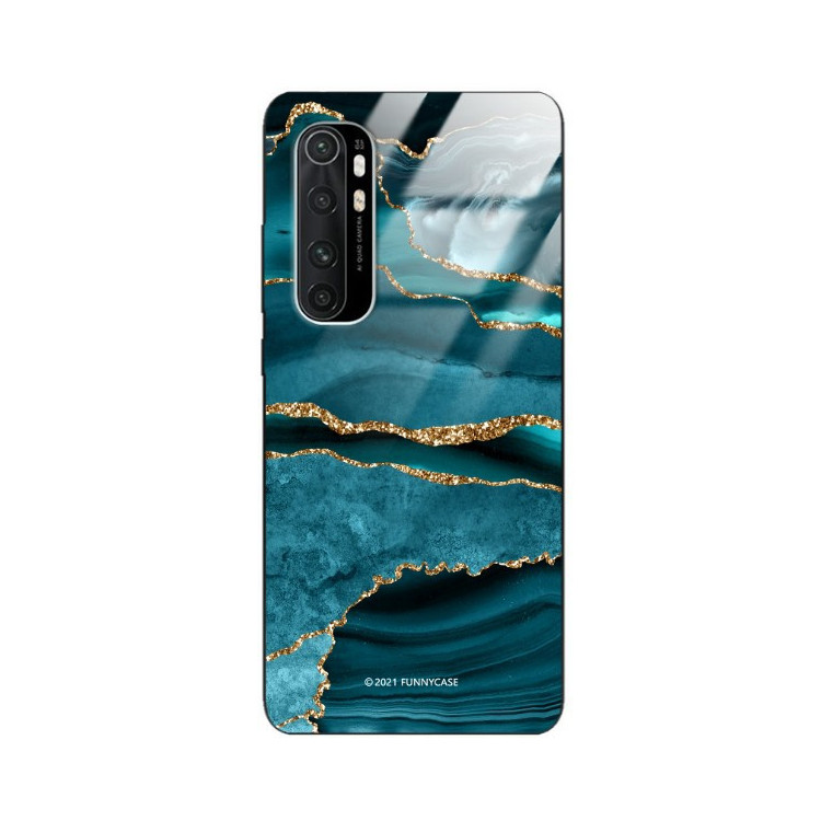 ETUI BLACK CASE GLASS NA TELEFON XIAOMI MI NOTE 10 LITE ST_AGST-205