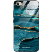 ETUI BLACK CASE GLASS NA TELEFON XIAOMI REDMI NOTE 5A ST_AGST-205