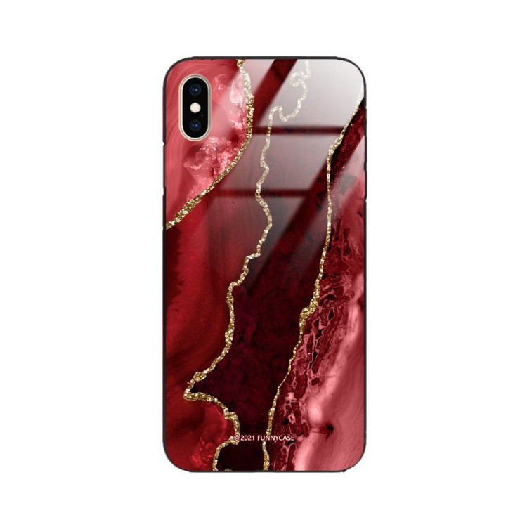 Etui Apple IPHONE XS MAX, ST_AGST-207 Wzory - FunnyCase