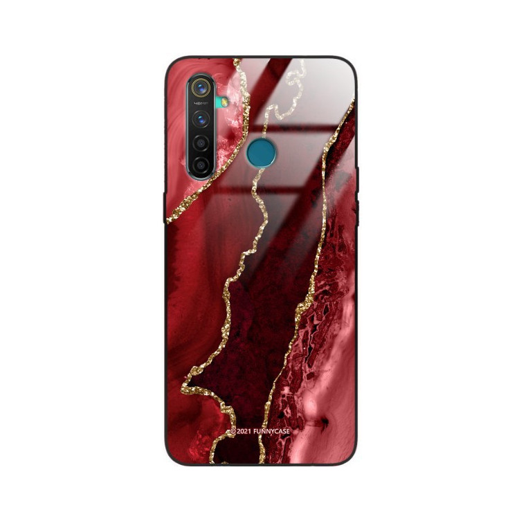 ETUI BLACK CASE GLASS NA TELEFON REALME REALME 5 ST_AGST-207