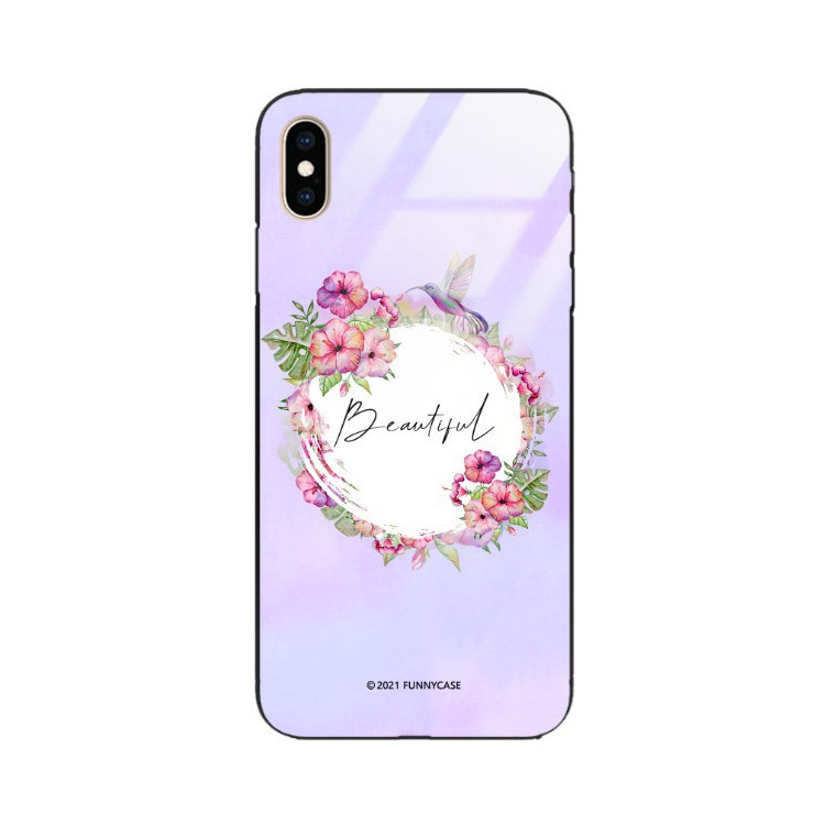 Etui Apple IPHONE XS MAX, ST_SPRG-201 Wzory - FunnyCase