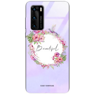 Etui Huawei P40, ST_SPRG-201 Wzory - FunnyCase