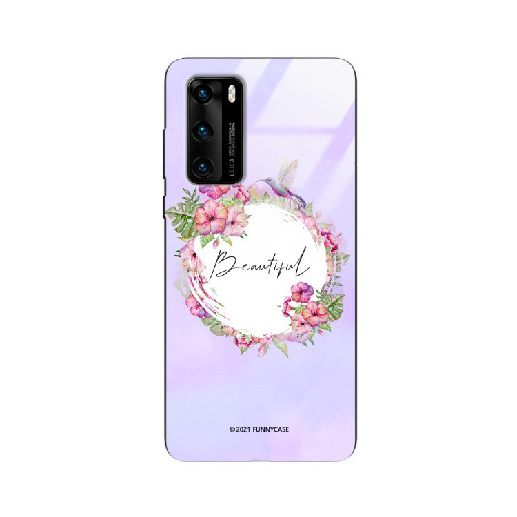 Etui Huawei P40, ST_SPRG-201 Wzory - FunnyCase