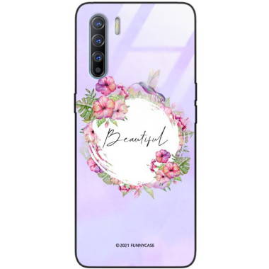 Etui Oppo A91 / RENO 3, ST_SPRG-201 Wzory - FunnyCase