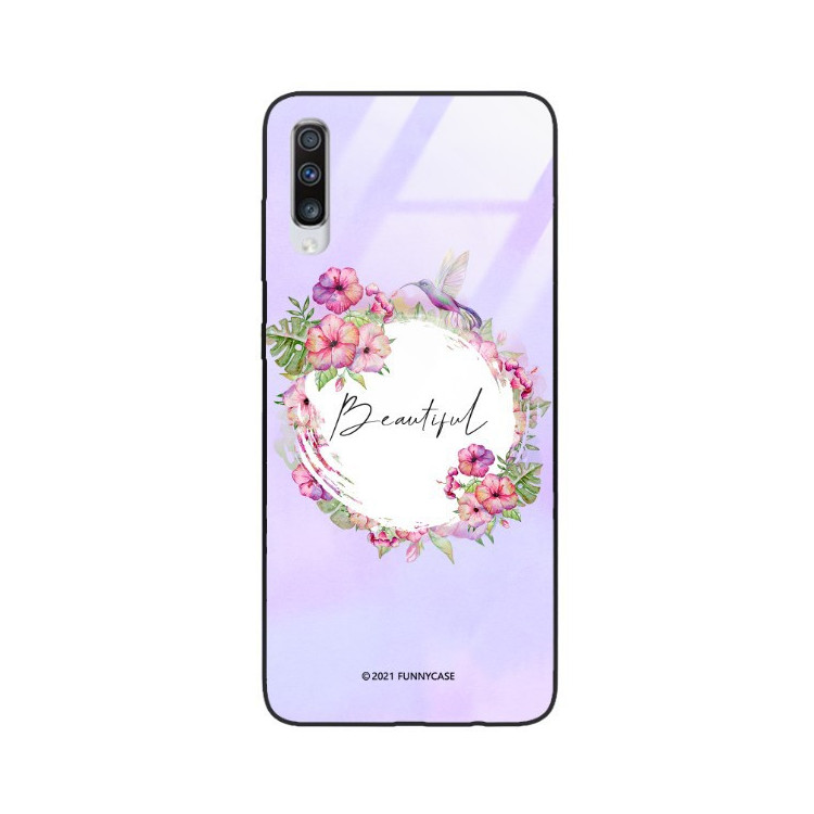 Etui Samsung GALAXY A70, ST_SPRG-201 Wzory - FunnyCase