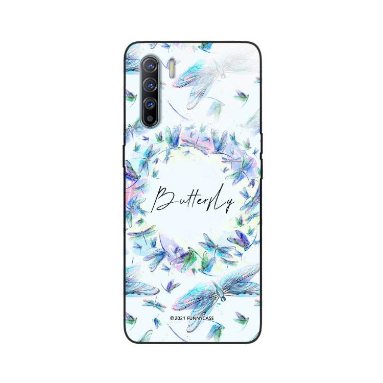 Etui Oppo A91 / RENO 3, ST_SPRG-203 Wzory - FunnyCase