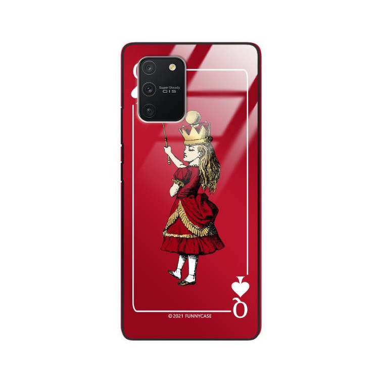 Etui Samsung GALAXY A91 / S10 LITE, ST_QUEEN-OF-CARDS-200 Wzory - FunnyCase