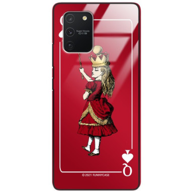 Etui Samsung GALAXY A91 / S10 LITE, ST_QUEEN-OF-CARDS-200 Wzory - FunnyCase