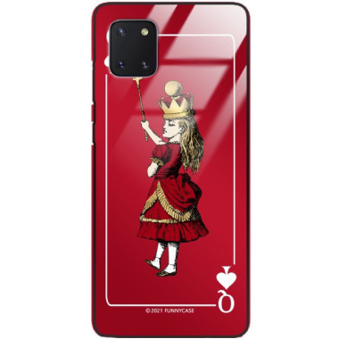 Etui Samsung GALAXY A81 / NOTE 10 LITE, ST_QUEEN-OF-CARDS-200 Wzory - FunnyCase