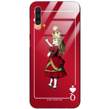 Etui Samsung GALAXY A50 / A30S / A50S, ST_QUEEN-OF-CARDS-200 Wzory - FunnyCase