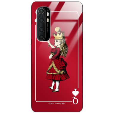 Etui Xiaomi MI NOTE 10 LITE, ST_QUEEN-OF-CARDS-200 Wzory - FunnyCase