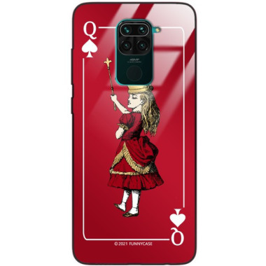 Etui Xiaomi REDMI NOTE 9, ST_QUEEN-OF-CARDS-200 Wzory - FunnyCase