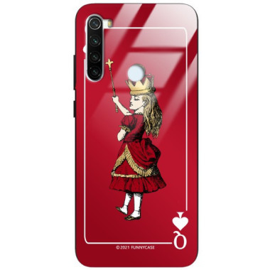 Etui Xiaomi REDMI NOTE 8T, ST_QUEEN-OF-CARDS-200 Wzory - FunnyCase