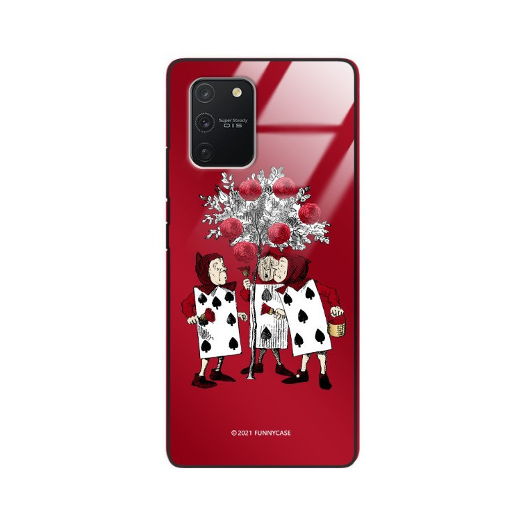 Etui Samsung GALAXY A91 / S10 LITE, ST_QUEEN-OF-CARDS-201 Wzory - FunnyCase