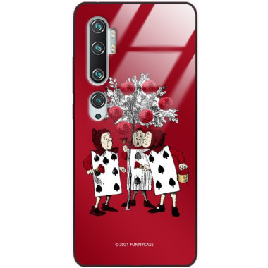 Etui Xiaomi MI NOTE 10, ST_QUEEN-OF-CARDS-201 Wzory - FunnyCase