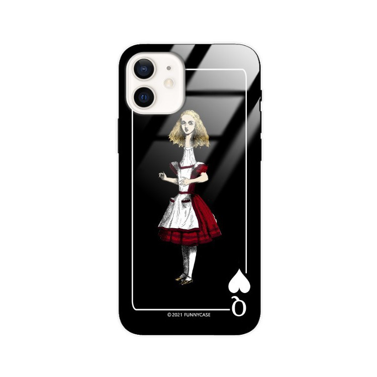 Etui Apple IPHONE 12 / 12 PRO, ST_QUEEN-OF-CARDS-202 Wzory - FunnyCase