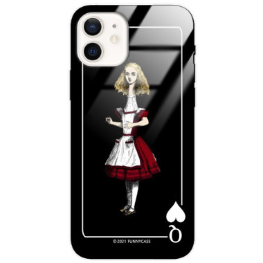 Etui Apple IPHONE 12 / 12 PRO, ST_QUEEN-OF-CARDS-202 Wzory - FunnyCase