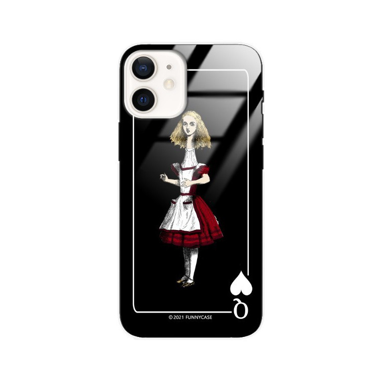 Etui Apple IPHONE 12 MINI, ST_QUEEN-OF-CARDS-202 Wzory - FunnyCase