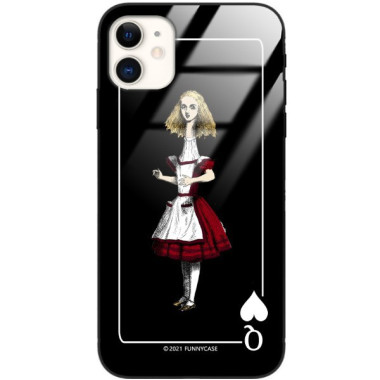 Etui Apple IPHONE 11, ST_QUEEN-OF-CARDS-202 Wzory - FunnyCase