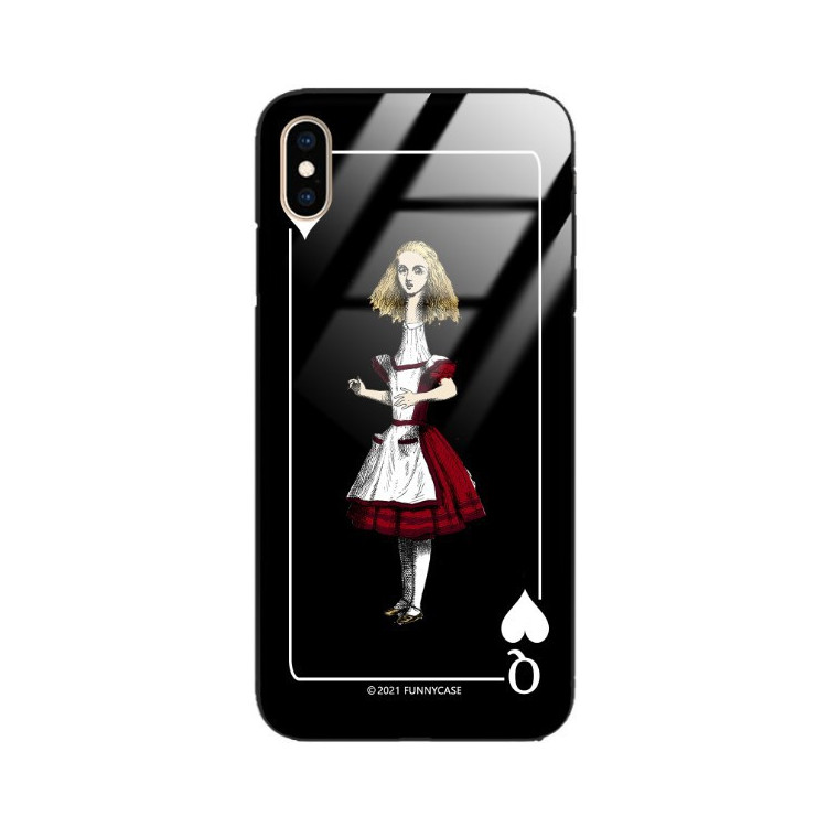 Etui Apple IPHONE XS MAX, ST_QUEEN-OF-CARDS-202 Wzory - FunnyCase