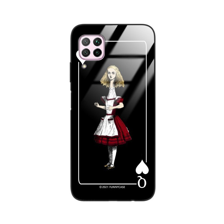 Etui Huawei P40 LITE, ST_QUEEN-OF-CARDS-202 Wzory - FunnyCase