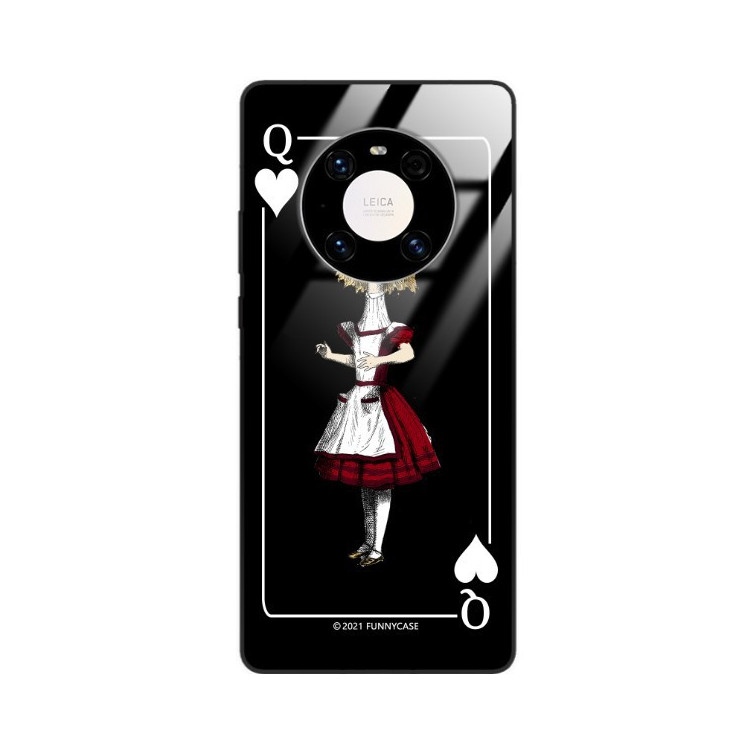 Etui Huawei MATE 40, ST_QUEEN-OF-CARDS-202 Wzory - FunnyCase