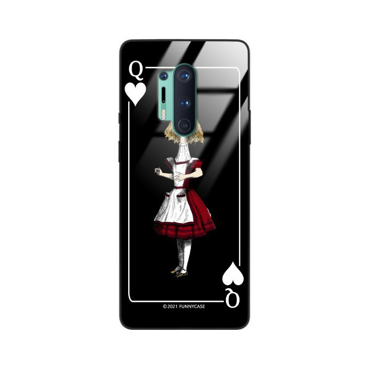 Etui Oneplus 8 PRO, ST_QUEEN-OF-CARDS-202 Wzory - FunnyCase